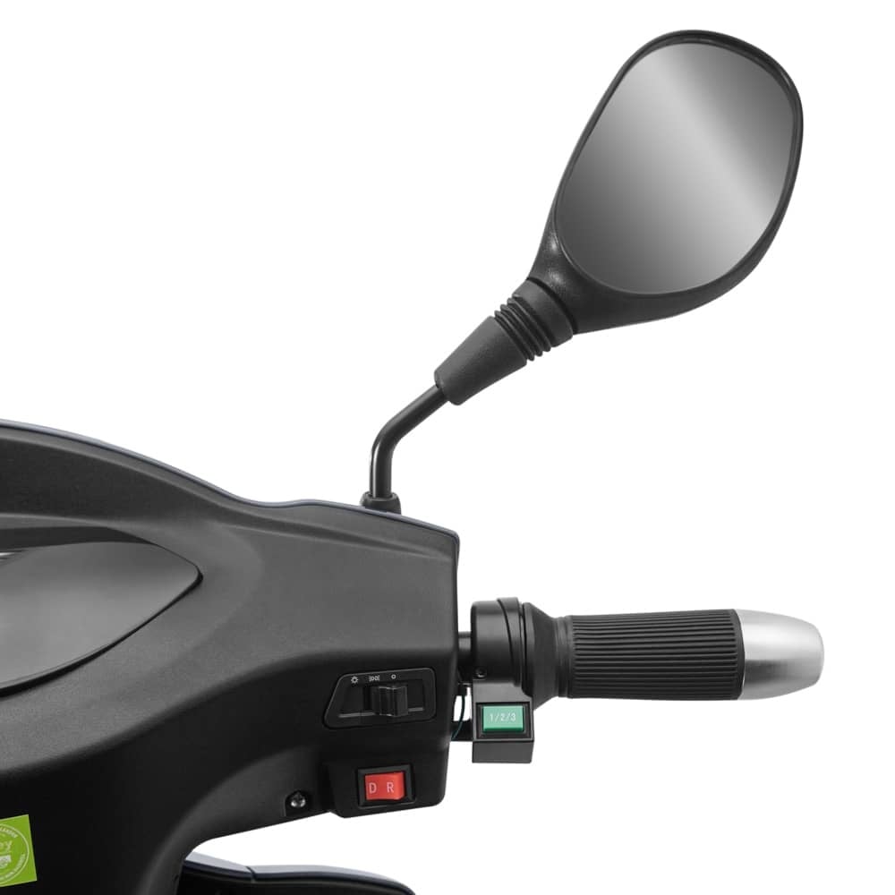 Triciclu Electric gri, 1000W, autonomie 50 km, Fara Permis - imagine 5