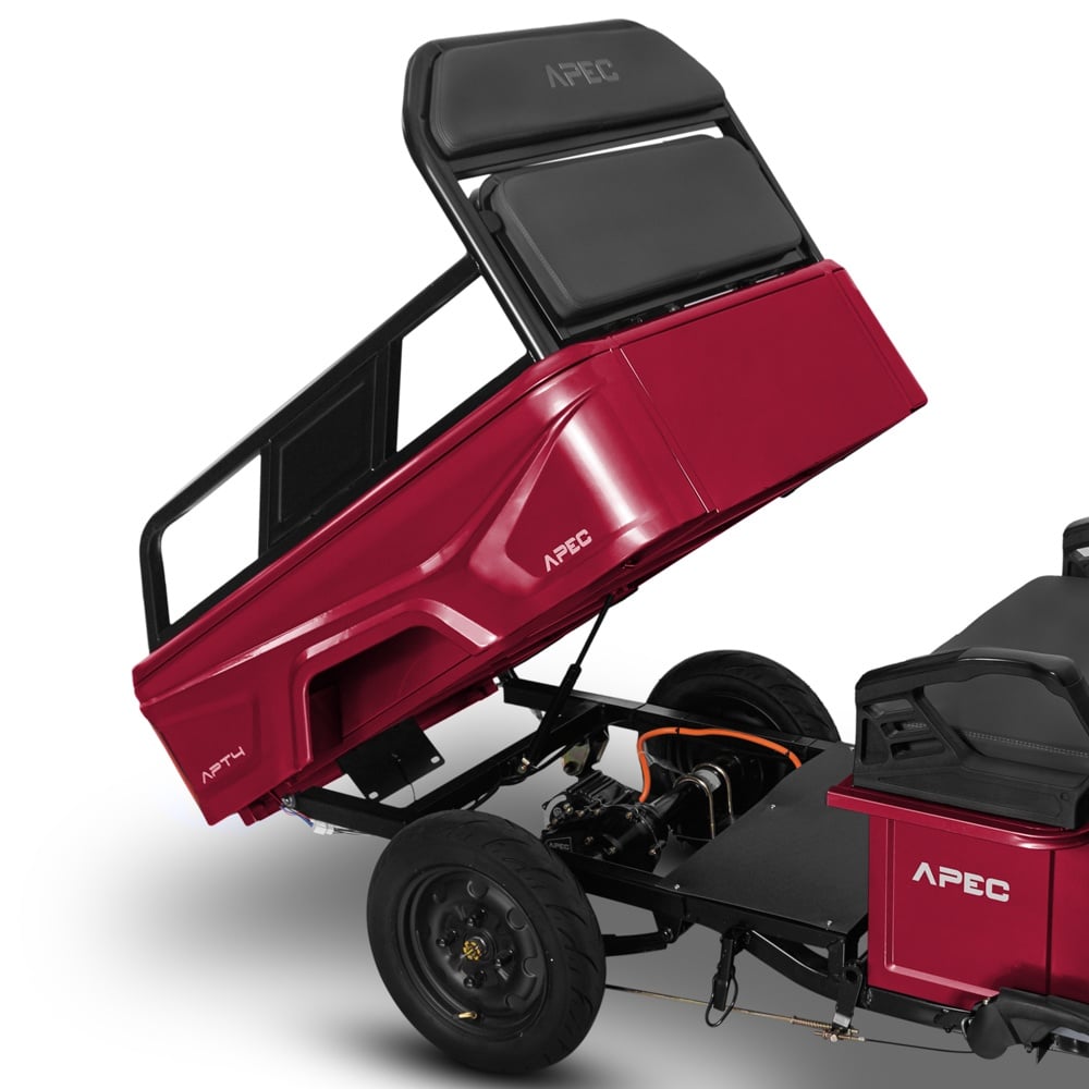 Triciclu Electric stabil 1000W Fara Permis Voltarom APT4 60V Autonomie 41 km5