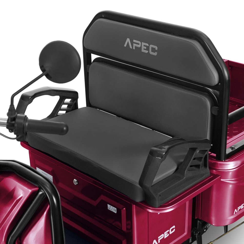 Triciclu Electric stabil 1000W, Fara Permis, 60V / 20Ah - imagine 6