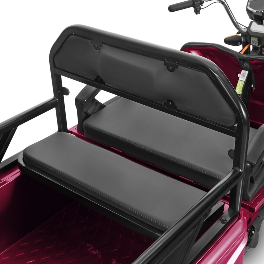 Triciclu Electric stabil 1000W Fara Permis Voltarom APT4 60V Autonomie 41 km8