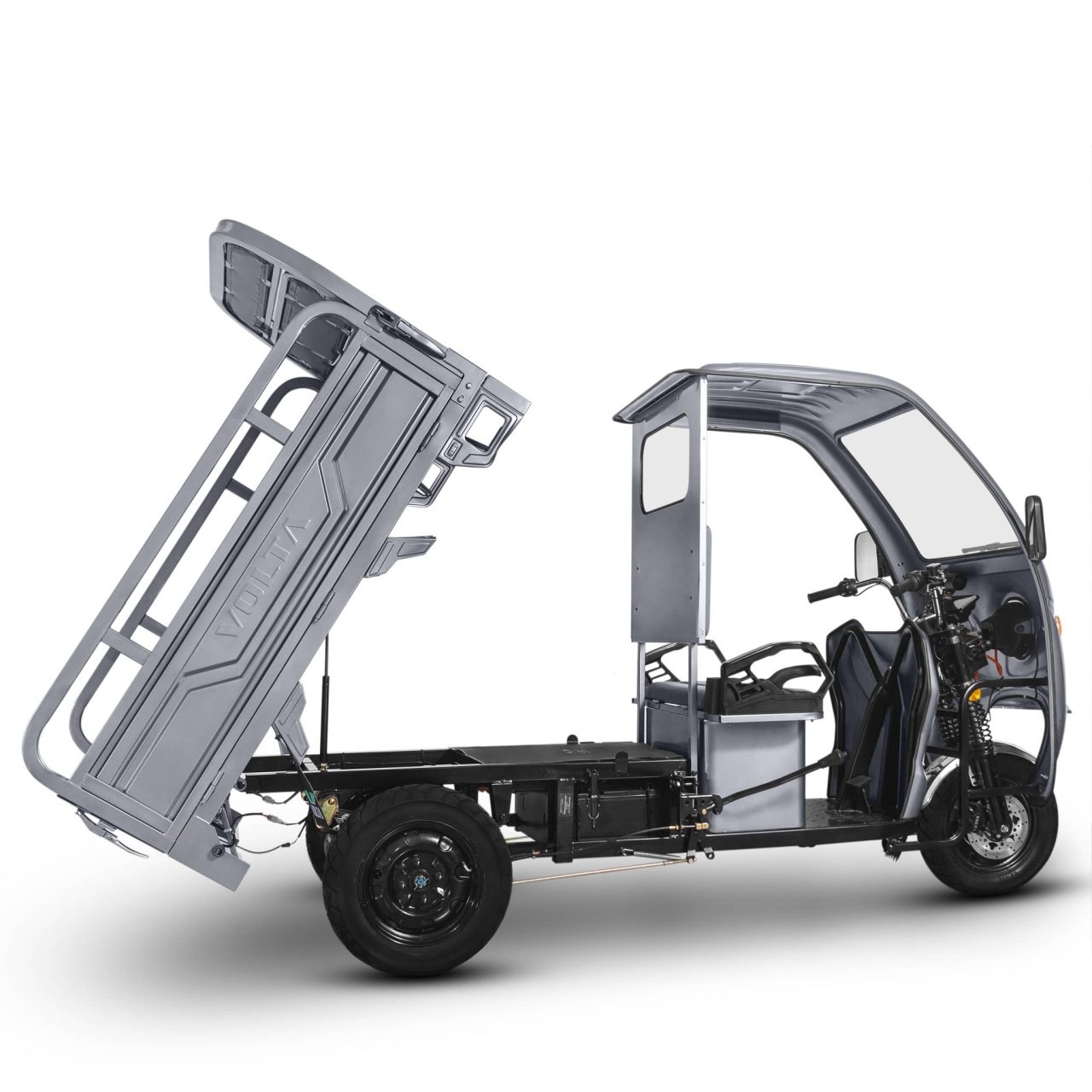Triciclu electric 3900W – Fara Permis Motor 3900W Bena Basculabila Tuk Tuk12