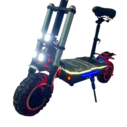 Trotineta electrica OFFROAD 11+ Warrior – dotari premium, putere dubla, viteza maxima - imagine 8