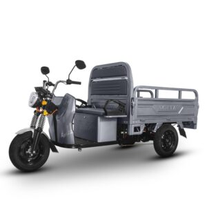 Tuk Tuk Cu Cabina Electric Hercules 3900W 72V 45Ah Cu Cabina Cu Permis Gri