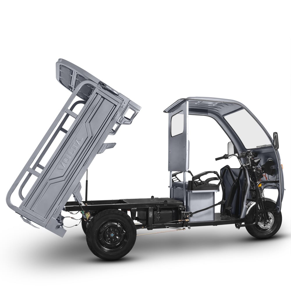 Tuk Tuk Electric Hercules, Motor 3900W, 72V 45Ah, Cu Cabina, Cu Permis - imagine 9