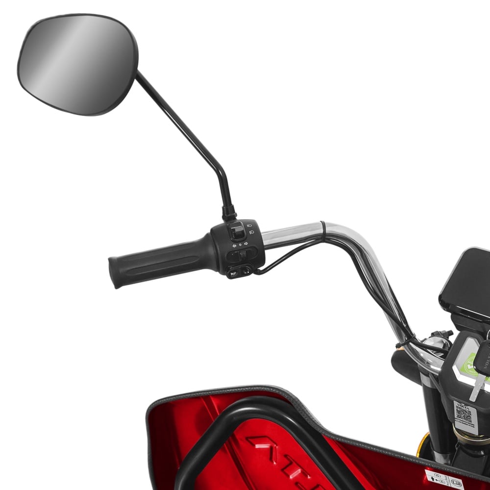 Tuk Tuk Hercules 3900W, Electric, 72V 120Ah, Cu Bena Basculabila, Rosu, Fara Permis - imagine 5
