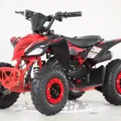 ATV 49cc Copii Automat, Pornire La Buton, Rosu