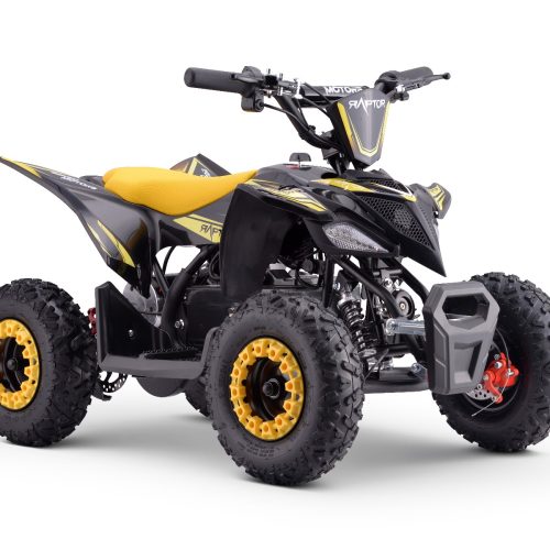 Quad electric pentru copii TEA Sports Raptor galben – 800W