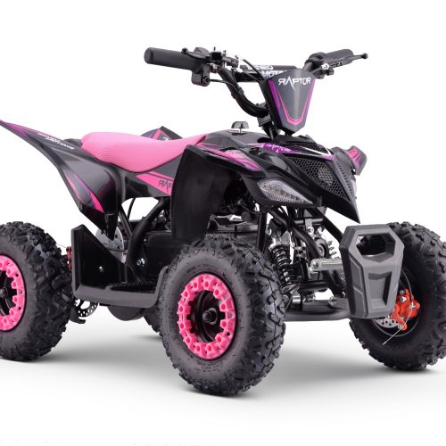 Quad electric pentru copii TEA Sports Raptor roz – 800W