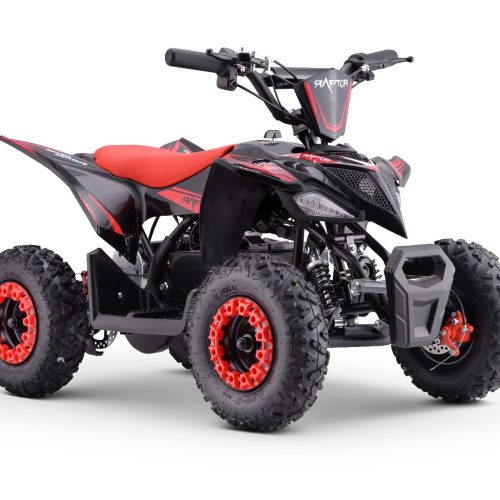 Quad electric pentru copii TEA Sports Raptor roșu – 800W