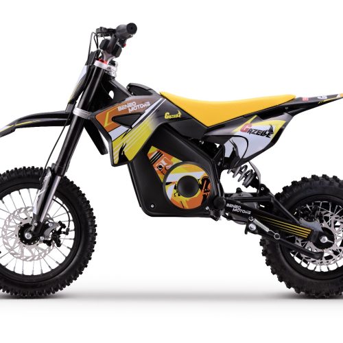 Motocross electric pentru copii TEA Sports Gazelle galben – 1000W