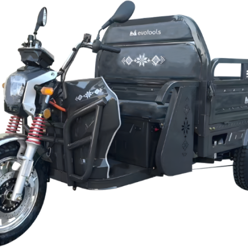 TRICICLU ELECTRIC CARGO CU DESCARCARE HIDRAULICA GREUCEANU TRCC1500