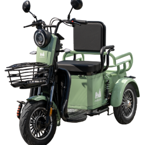 TRICICLU ELECTRIC PERSOANE DECENEU TRP500 – Verde