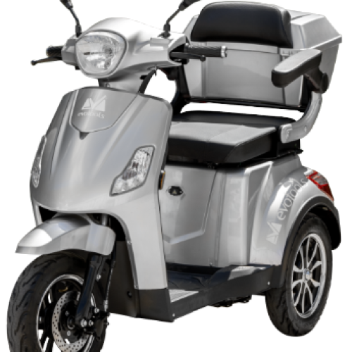 TRICICLU ELECTRIC PERSOANE HORIA TRP800 – 800W / Argintiu
