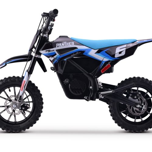 Motocross electric pentru copii Panther albastru – 550W