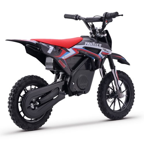 Motocross electric pentru copii Panther roșu – 550W
